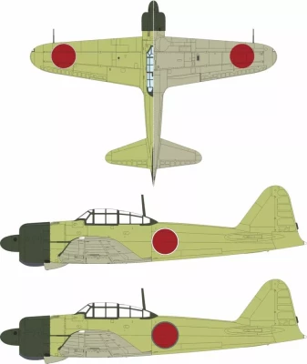 Eduard JX337 Mask A6M5 Zero national marking (TAM) 1/32