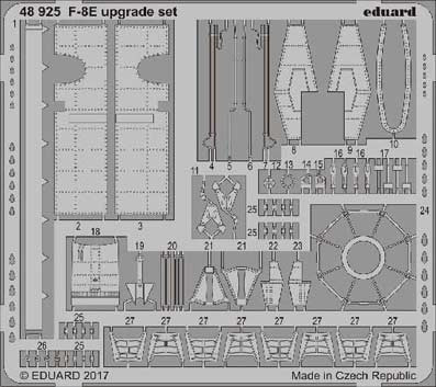 Eduard 48925 F-8E upgrade set 1/48