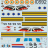 Print Scale 72-262 Dassault MD 450 Ouragan 1/72