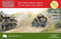 Plastic Soldier WW2V20034 Sherman M4A2 1/72