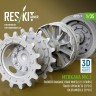 Reskit AV35001 Merkava Mk.3 wheels set 1 (MENG/HOBBYB) 1/35