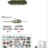 Star Decals 48-B1013 Soviet T-34-85 Red Army. Soviet Soviet T-34-85 tanks 1944-45 1/48