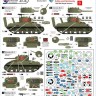 Star Decals STAR35864 27th Armoured Brigade, D-Day and Normandy.13th/18th Royal HussarsSherman Mk.III. 10-Balaclava, 66-Conquest, 70-Cavalier, 77-Comrade 1/35