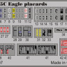 Eduard 32606 F-15C placards S.A. TAM