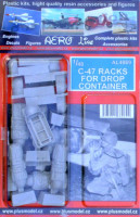 Plusmodel AL4069 C-47 Racks for Drop Container 1/48