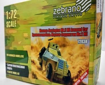 Zebrano 72038 Бронеавтомобиль Мармон-Херрингтон Мк.2 МЕ 1/72