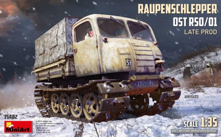 Miniart 35482 Raupenschlepper Ost RSO/01 Late Prod. 1/35