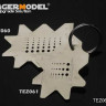 Voyager Model TEZ061 Quarter-Round Scraper tool w/Nuts Maker /Scraper Collect Rings)(for all) 1/35