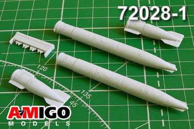 Amigo Models AМG 72028-1 Подвесной топливный бак ПТБ-1150 С тип 17М, М тип 29 1/72