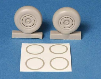 Sbs Model 48015 Do-217 Main wheels+mask (REV) 1/48