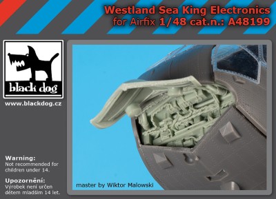 Black Dog A48199 Westland Sea King HC.4 electronic (designed to be used with Airfix kits) 1/48