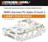 Voyager Model PE35211 Фототравление WWII German Pz.Kpfw.IV Ausf.J (For TAMIYA 35181) 1/35