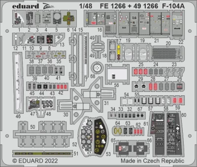Eduard FE1266 F-104A (KIN) 1/48
