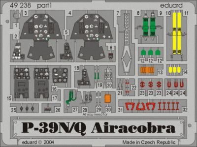 Eduard 49238 P-39N/Q EDU