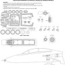 New Ware NWA-M0508 1/48 Mask F-14D Tomcat BASIC (TAM 61118)