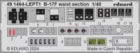 Eduard 491464 SET B-17F waist section (EDU) 1/48