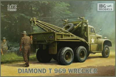 IBG Models 72020 Diamond T 969 Wrecker 1/72