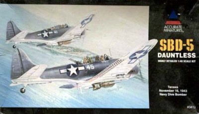 Accurate Miniatures 3412 SBD-5 DAUNTLESS 1:48