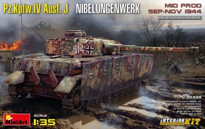 Miniart 35339 Pz.Kpfw.IV Ausf. J Nibelungenwerk Mid. Prod. 1/35