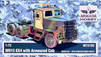 Armada Hobby M72103 M915 6x4 w/ Armoured Cab (resin kit w/ PE) 1/72