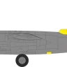 Eduard EX1137 Mask B-26F Marauder TFace (ICM) 1/48