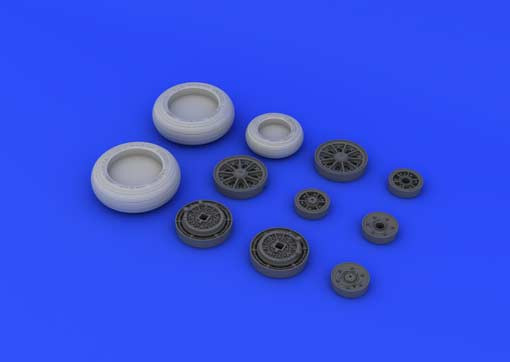 Eduard 632046 1/32 Дополнение к модели F-104 undercarriage wheels late