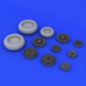 Eduard 632046 1/32 Дополнение к модели F-104 undercarriage wheels late