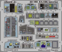 Eduard 33102 1/32 Фототравление EA-18G interior S.A.