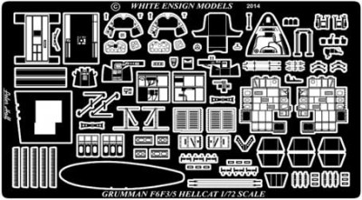 White Ensign Models PE 7224 F6F HELLCAT **FUTURE RELEASE** 1/72