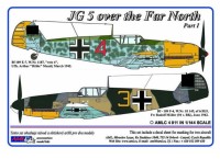 AML AMLC144011 Decals JG 5 over the Far North, Part I 1/144