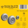 CMK SP4499 Dornier Do 217 Wheels Correction Set (ICM) 1/48