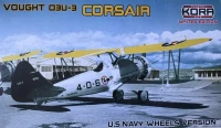 Kora Model PK72208 Vought O3U-3 Corsair US NAVY wheel version 1/72