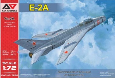 A&amp;A Models 7220 Экспериментальный истребитель Е-2А 1/72