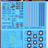 HGW 572022 Decals P-47D Razorback in the Pacific Area 1/72