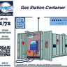 Planet Models MV72115 1/72 Gas Station Container (resin kit)