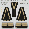 Eduard 32846 Mosquito Mk.VI seatbelts FABRIC 1/32