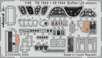 Eduard BIG49462 Buffalo US version (TAM) 1/48