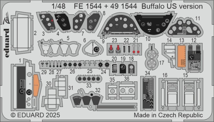 Eduard BIG49462 Buffalo US version (TAM) 1/48