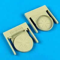 QuickBoost QB48516 MiG-29A Fulcrum exhaust covers 1/48