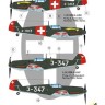 Lf Model C4431 Decals Bf 109 over Swiss part 1 1/144