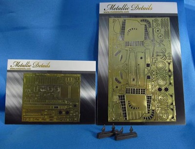 Metallic Details MD4838 Su-27. Landing gears (Academy) 1/48