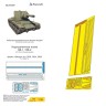 Микродизайн 035579 КВ-1/КВ-2 (Звезда) надгусеничные полки 1/35