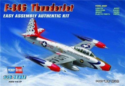 Hobby Boss 80247 Самолет F-84G ThunderJet (Hobby Boss) 1/72