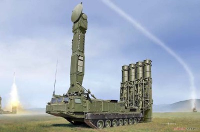 Trumpeter 09519 Зенитно-ракетная система C-300 9A83 SAM 1/35