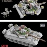RFM 5115 Российский основной боевой танк 80УК с рабочими траками 1/35