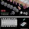 RFM 5115 Российский основной боевой танк 80УК с рабочими траками 1/35