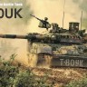RFM 5115 Российский основной боевой танк 80УК с рабочими траками 1/35