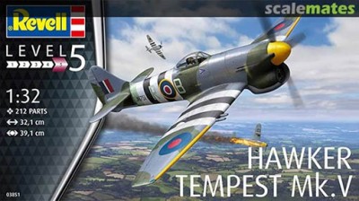 Revell 03851 Британский одноместный истребитель Хоукер Темпест V (REVELL) 1/32