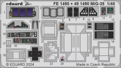 Eduard FE1490 MiG-35 (H.B) 1/48