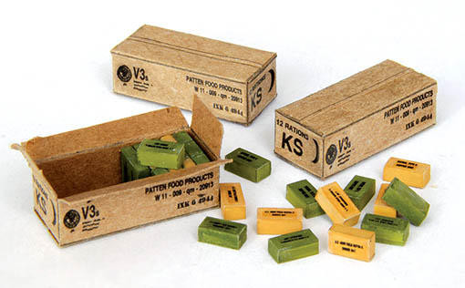 Plus model 311 U. S. Army field ration K 1:35